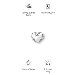 Custom-shaped pillow