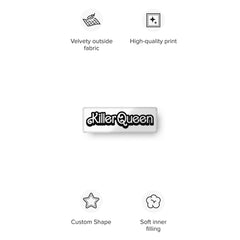 Custom-shaped pillow