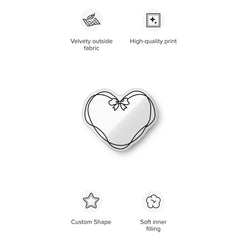 Custom-shaped pillow