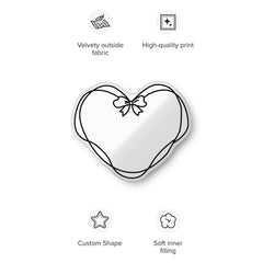 Custom-shaped pillow