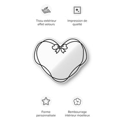 Custom-shaped pillow