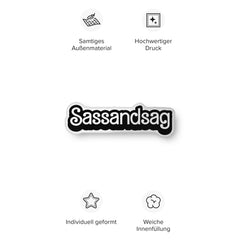 Custom-shaped pillow