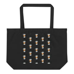 Large organic tote bag