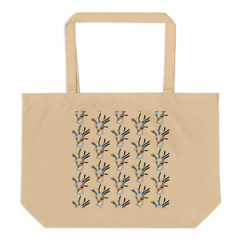 Large organic tote bag