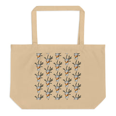 Large organic tote bag