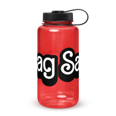 Wide mouth plastic water bottle